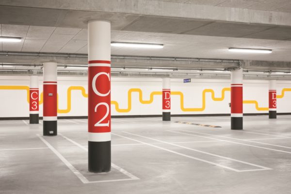 Краска WAPEX 660 для подземных паркингов, стоянок, бетонных стен и полов