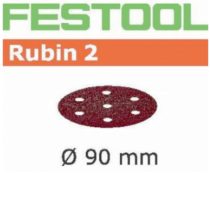 Круги шлифовальные Rubin 2 D90мм 6 отверстий